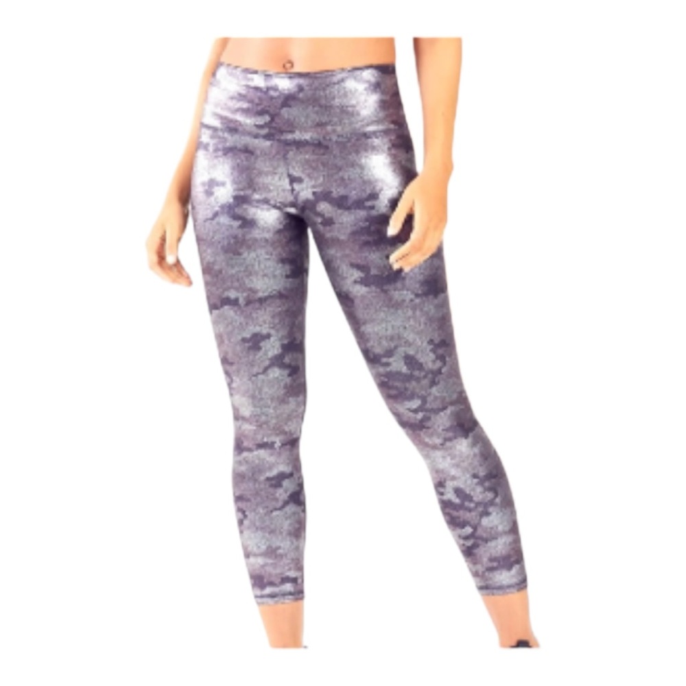 Fabletics Define PowerHold High Waisted Camo Shine 7/8 Legging (449) - Picture 2 of 6